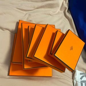 Original Hermes boxes